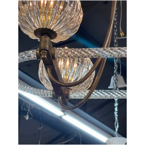 Vintage Italian Murano Barovier and Toso Chandelier - Image 9