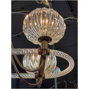 Vintage Italian Murano Barovier and Toso Chandelier - Image 10